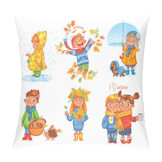 Personality I Love Autumn. Walk On Outdoors Pillow Covers