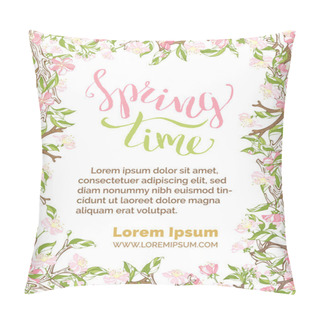 Personality  Spring Time Background.  Pillow Covers