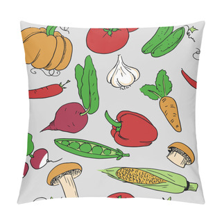 Personality  Set Of Vegetables Pillow Covers