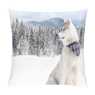 Personality  Snow Dog Pillow Covers