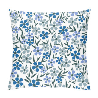 Personality  Vector Seamless Original Gentle Colorful Naive Flower Pattern Pillow Covers