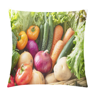 Personality  Fresh And Delicious Nourishing Vegetables Pillow Covers