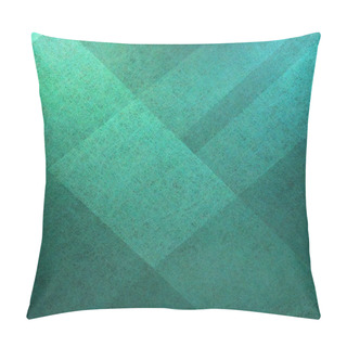 Personality  Abstract Teal Blue Background Pillow Covers