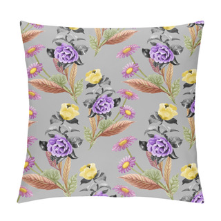 Personality  Blooming Chamomile Flowers Pillow Covers