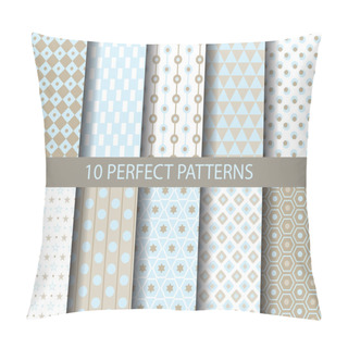 Personality  10 Geometrical Retro Patterns Pillow Covers