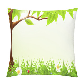 Personality  Green Tree Frame, 10eps Pillow Covers
