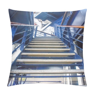 Personality  Blue Ships Steps Pillow Covers
