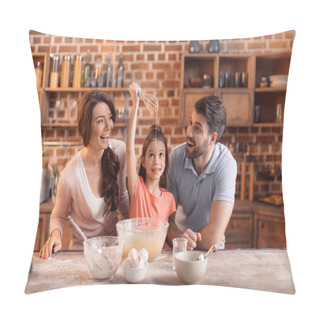 Personality  Family Cooking Together Pillow Covers