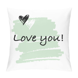 Personality  Pen Stroke Background Vector Design Element Pillow Covers