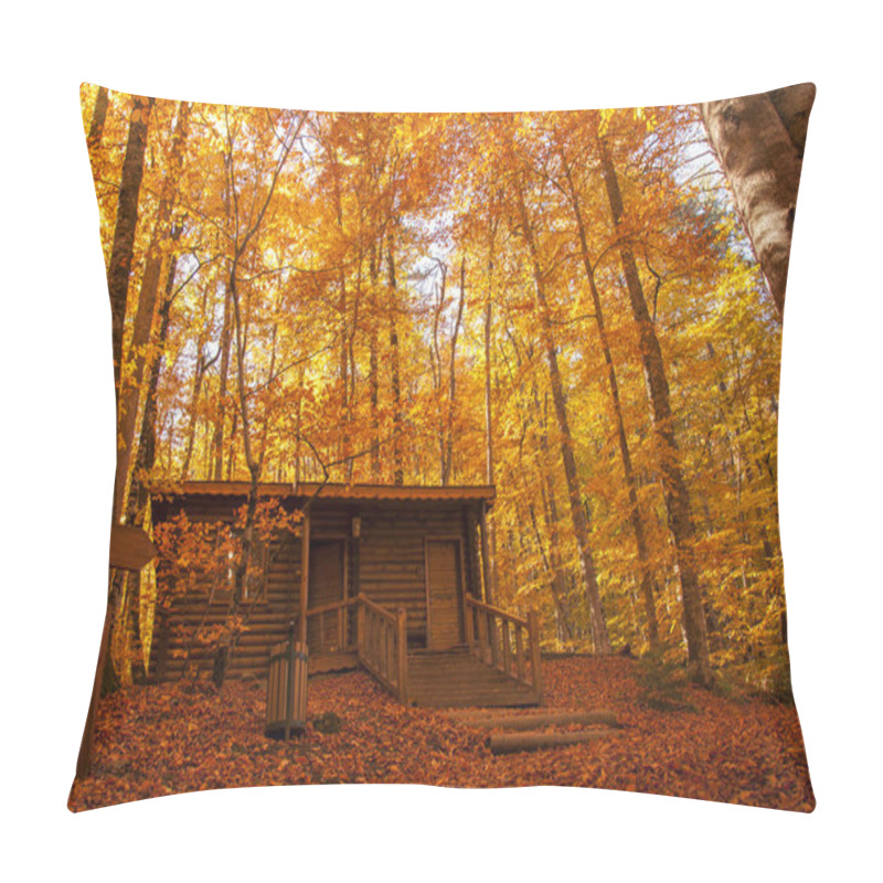 Personality  Yedigoller National Park, Autumn Views. Bolu, Turkey Pillow Covers