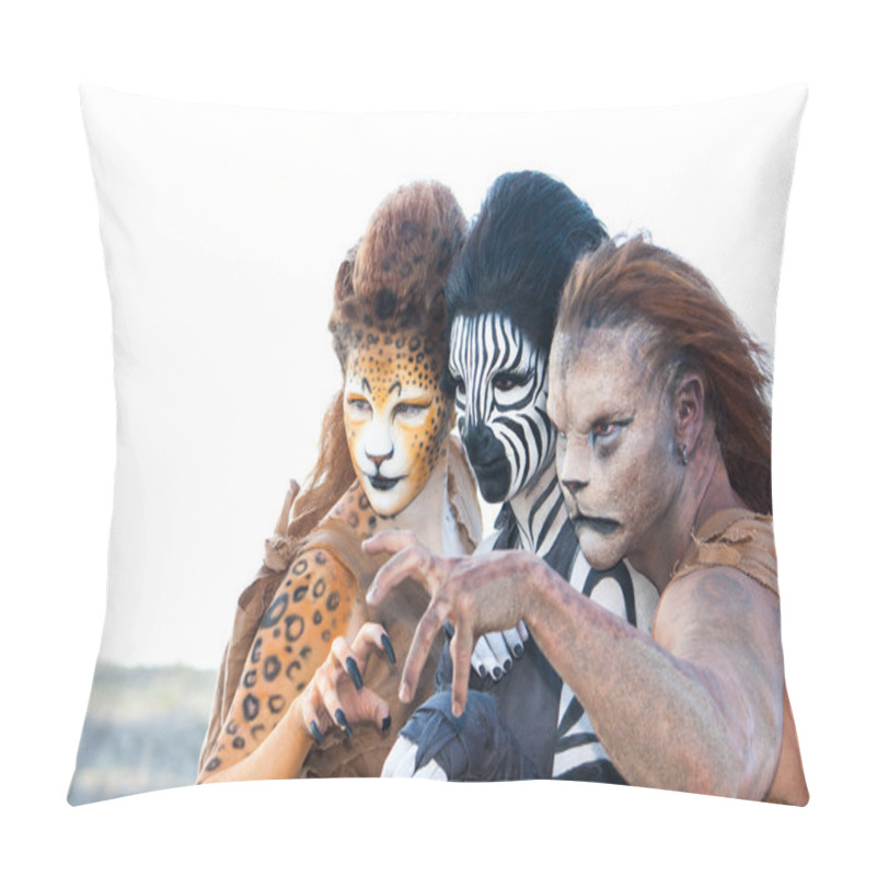 Personality  Fantasy Animal Trio Pillow Covers