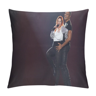 Personality   Valentina Monetta & Jimmie Wilson Eurovision 2017 Pillow Covers