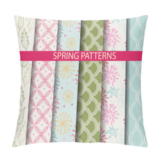 Personality  Different Spring Patterns Pillow Covers