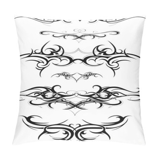 Personality  Tribal Tattoo Set Pillow Covers