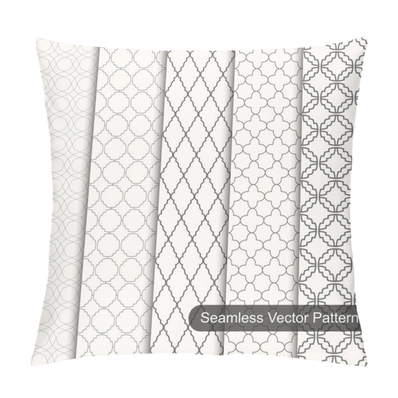 Personality  seamless geometric patterns pillow covers