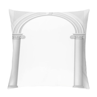 Personality  Classical White Arch Pillow Covers