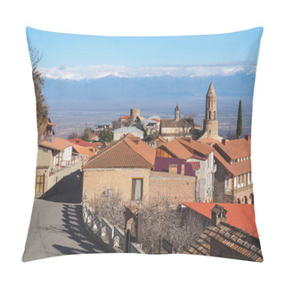 Personality  Street And Buildings Pillow Covers