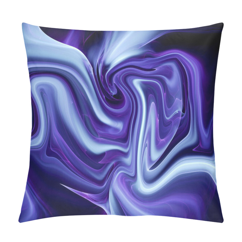 Personality  Colorful Psychedelic Liquefied Background Pillow Covers