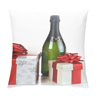 Personality  Chocolate In Box And Champagne Pillow Covers