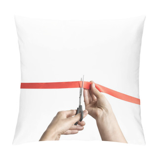 Personality  Solemn Ribbon Cutting Pillow Covers