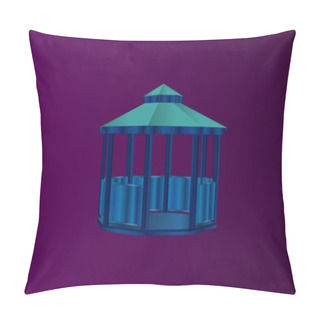 Personality  Gazebo ( Background On Separate Layer ) Pillow Covers
