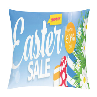 Personality  Easter Sale Banner Pillow Covers