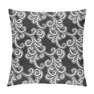 Personality  Floral Swirls Pattern Pillow Covers