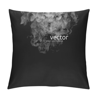 Personality  Vector Illustration Of Grey Smoke Pillow Covers