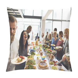 Personality  People Enjoying Food  Pillow Covers