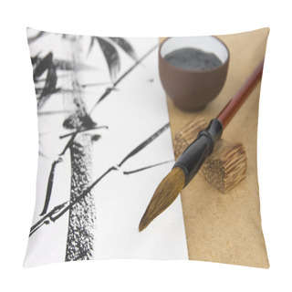 Personality  Chinese Traditional Painting Pillow Covers