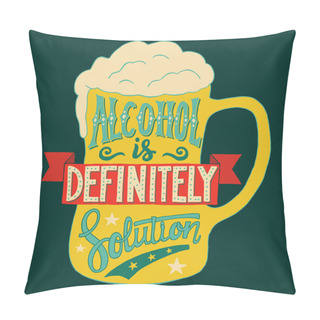 Personality  Hand Drawn Typography Poster Pillow Covers