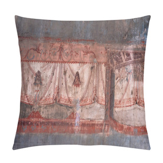 Personality  Sophisticated Ancient Roman Fresco Pillow Covers