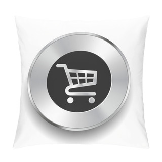 Personality  Shopping Cart Icon Pillow Covers