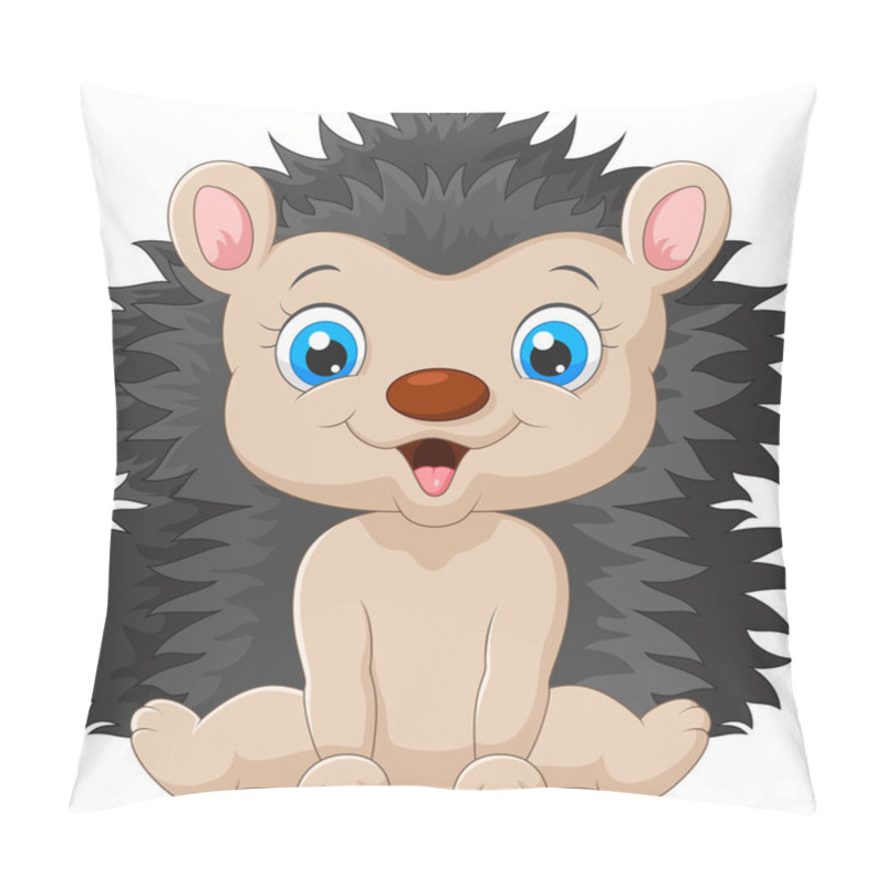 Personality  Cute cartoon hedgehog child pillow covers