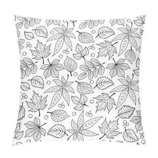 Personality  Leaf Seamless Pattern Pillow Covers