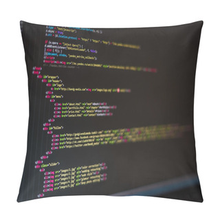Personality  Web Page Code Html Pillow Covers