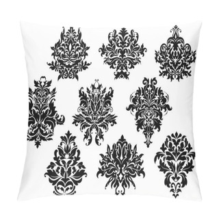 Personality  Vintage Floral Elements And Motifs Pillow Covers