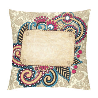 Personality  Grunge Vintage Template Pillow Covers