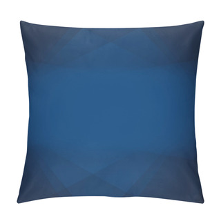 Personality  Geometry Line Abstract Arts Shading And Gradient Light Color Blue Background.with Variety Angle Positions. Pillow Covers