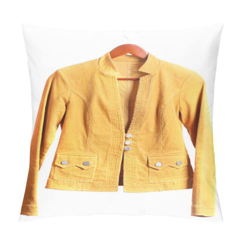 Personality  Women's Brown Jacket Pillow Covers