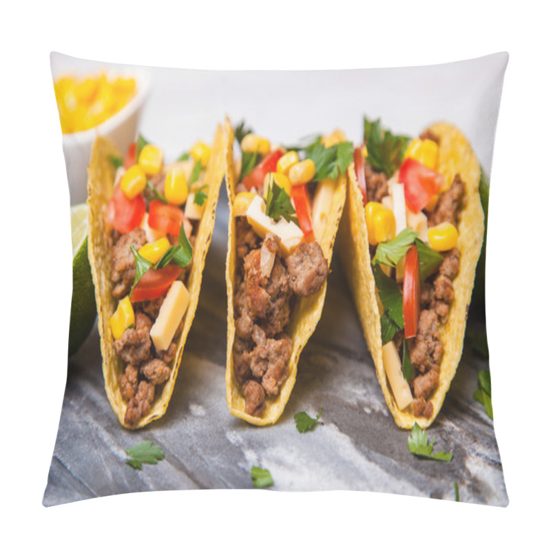 Personality  Delicious Tacos Pillow Covers