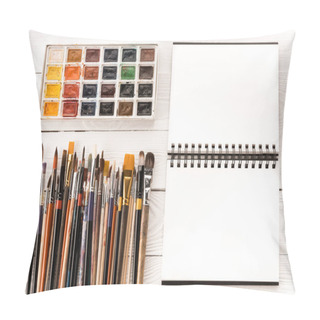 Personality  Various Paintbrushes And Paints Pillow Covers