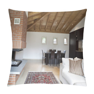 Personality  New Home Interiors Furnished , Loft Villa Pillow Covers