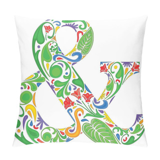 Personality  Colorful Ampersand Pillow Covers
