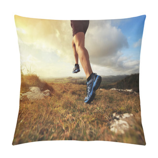 Personality  Healthy Running Man Pillow Covers