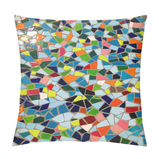 Personality  Coloured Mosaic On The Wall Pillow Covers