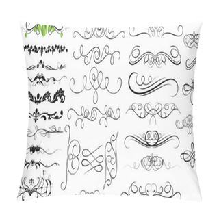 Personality  Swirl Ornate Elements Collection Designs Pillow Covers