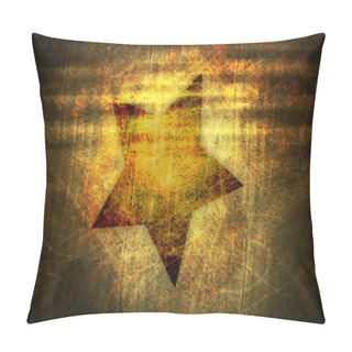 Personality  Grunge Star Texture Pillow Covers