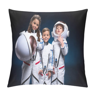 Personality  Kids In Space Suits Pillow Covers