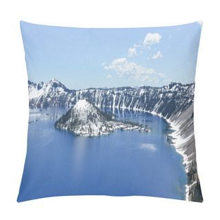 Personality  Crater Lake National Park, Oregon Pillow Covers
